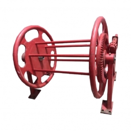 Manual Fixed Type Hose Reel Drum For Water Mist System Manufacturers, Suppliers, Exporters in Ahmedabad