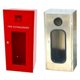 Powder Coated Mild Steel Extinguisher Box Manufacturers, Suppliers, Exporters in Ahmedabad
